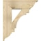 Ekena Millwork Merced Traditional Rough Sawn Bracket w/ Offset Brace, Douglas Fir, 8"W x 24"D x 28"H BKT0806X24X28MRC01RDF - alternate 4